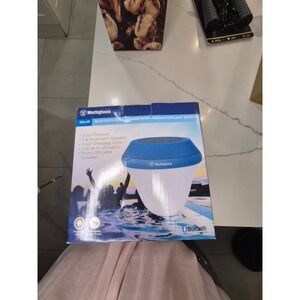 Westinghouse Solar Bluetooth‎ Pool Speaker with Underwater LED Lights NEW